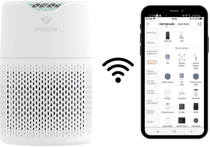 TrueLife AIR Purifier P3 WiFi, čistička vzduchu_1846952843