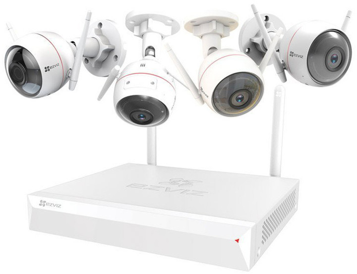 EZVIZ ezWireless KIT, CS-X5C-4EU/1T + 4x ezTube Pro_93959910