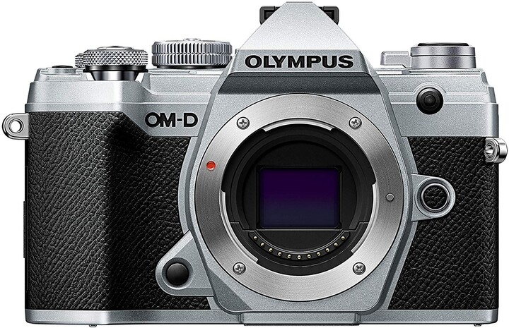 Olympus E-M5 Mark III + 12-40mm PRO, stříbrná/černá