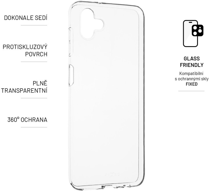 FIXED gelový zadní kryt pro Samsung Galaxy M13 5G, čirá_1523374314