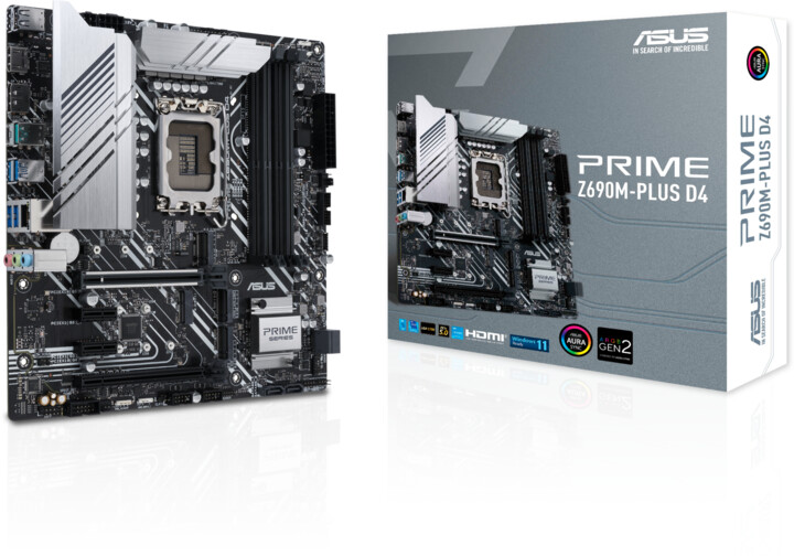 ASUS PRIME Z690M-PLUS D4 (DDR4) - Intel Z690_58417902