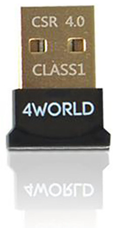 4World USB MICRO Adaptér Bluetooth, v.4.0, Class 1_1028386670
