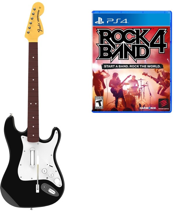 Rock Band 4 + Fender kytara (PS4)_742826215