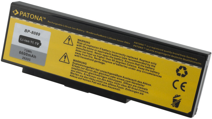 Patona baterie pro Fujitsu AMILO K7600 6600mAh 11,1V_1070600531
