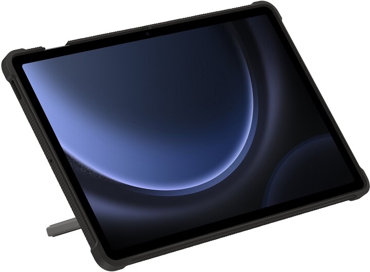 Samsung odolný zadní kryt pro Galaxy Tab S9 FE+, titanová_220043843