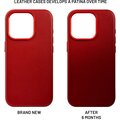 FIXED kožený zadní kryt MagLeather s podporou Magsafe pro Samsung Galaxy S24+, červená_1585292966