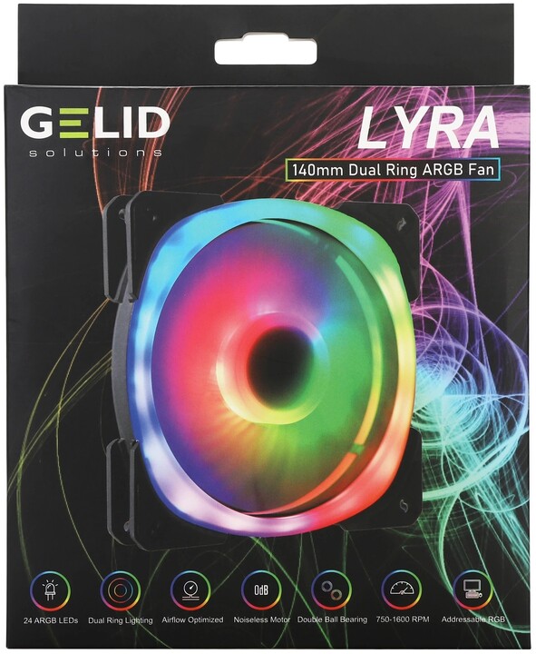 GELID Solutions Lyra Dual Ring ARGB, 140mm_1518157013