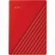 WD My Passport - 2TB, červený