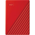WD My Passport - 2TB, červený