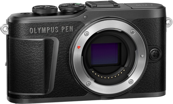 Olympus E-PL10 + 14-42mm, černá/černá, Pancake Zoom Kit
