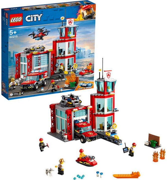 LEGO® City 60215 Hasičská stanice_642301101
