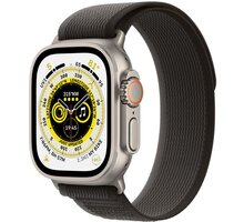Apple Watch Ultra, 49mm, Cellular, Titanium, Black/Gray Trail Loop - S/M_1388501848