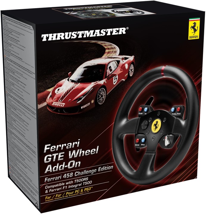 Thrustmaster Ferrari GTE Wheel Add-On Ferrari 458 Challenge Edition_131387471