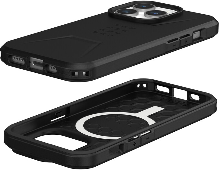 UAG ochranný kryt Civilian MagSafe pro Apple iPhone 15 Pro, černá_1438983409