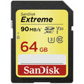 SanDisk SDXC Extreme 64GB 90MB/s UHS-I U3 V30_565298476