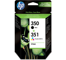 HP SD412EE, č. 350, č. 351, černá + barevná, Combo Pack_314064521