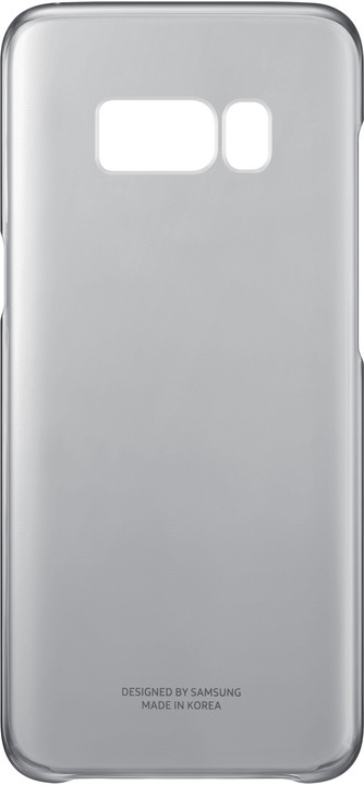Samsung S8+, Poloprůhledný zadní kryt, černá_347532982