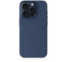 EPICO kožený zadní kryt Mag+ pro iPhone 15 Pro Max, modrá_782450263