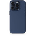 EPICO kožený zadní kryt Mag+ pro iPhone 15 Pro Max, modrá_782450263
