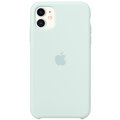 Apple silikonový kryt na iPhone 11, bledě zelená_377038292