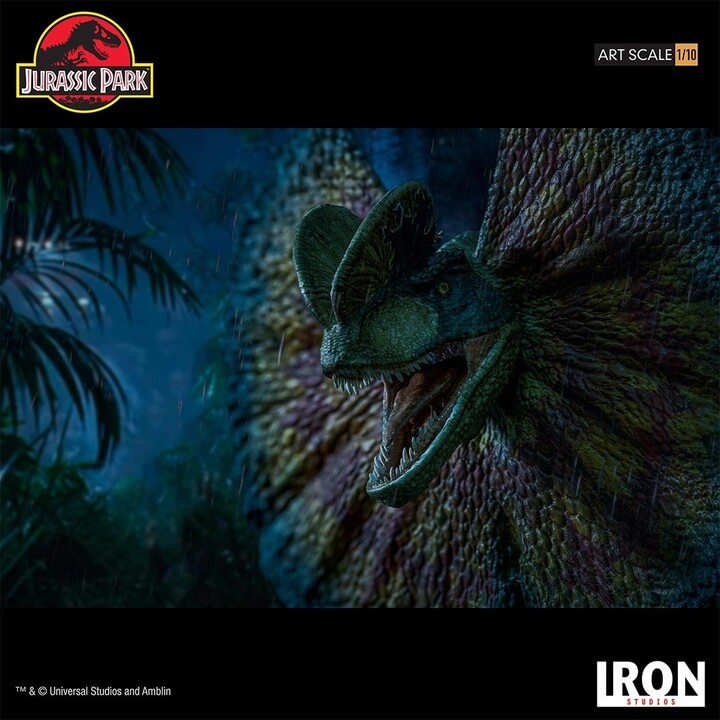 Figurka Iron Studios Jurassic Park - Dilophosaurus - Icons_415782574