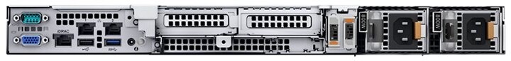 Dell PowerEdge R350, E-2334/16GB/480GB SSD/iDRAC 9 Ent./2x700W/H355/1U/3Y Basic On-Site_2045155900