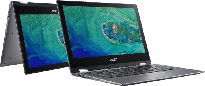Acer Spin 1 kovový (SP111-32N-C2RB), šedá_2096227143