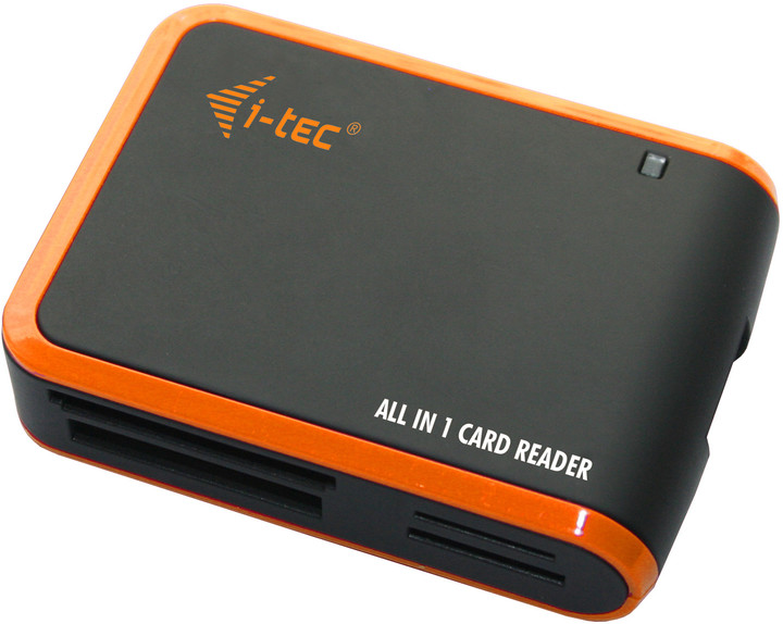 i-tec, čtečka All-in-One USB2.0, Black/Orange_710410265