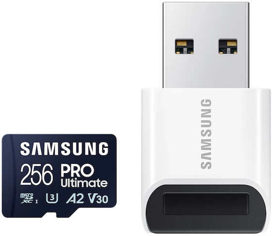 Samsung PRO Ultimate UHS-I U3 (Class 10) SDXC 256GB + USB adaptér_1317464820