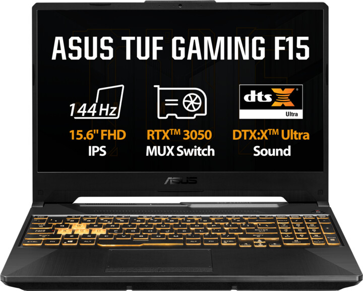 ASUS TUF Gaming F15, černá_1056935039