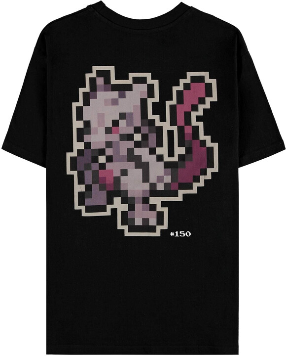 Tričko Pokémon - Pixel Mewtwo (XL)_1339603936
