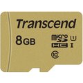 Transcend Micro SDHC 500S 8GB 95MB/s UHS-I U1 + SD adaptér_1090237581
