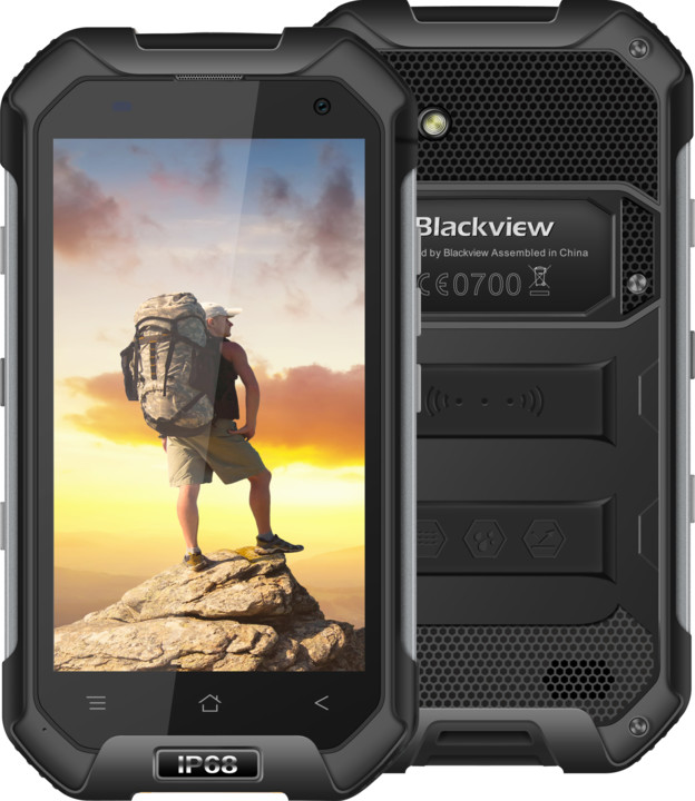 iGET BLACKVIEW BV6000, 3GB/32GB, Dual SIM, LTE, Black_1800305838