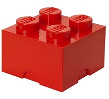 Úložný box LEGO, malý (4), červená
