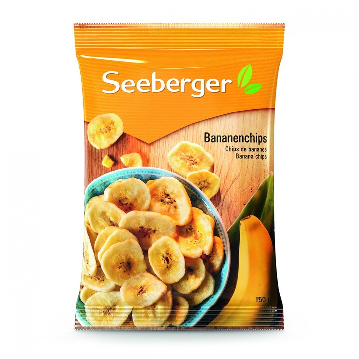 Seeberger sušené ovoce - banánové chipsy, 150g_404773317