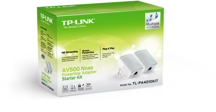 TP-LINK TL-PA4010, Nano Powerline adapter, 2ks_98515386