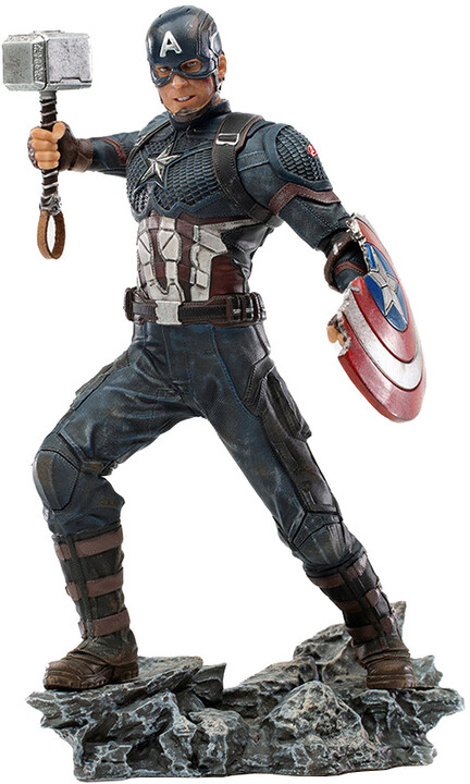Figurka Iron Studios The Infinity Saga - Captain America Ultimate BDS Art Scale, 1/10_981232891