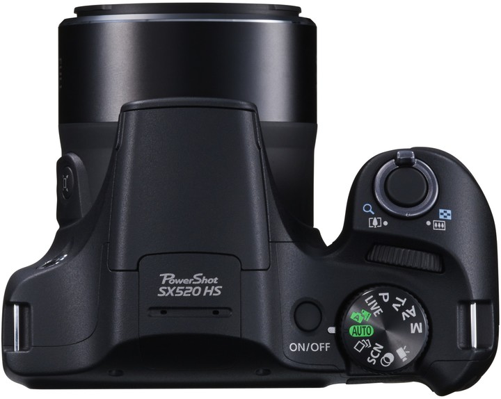 Canon PowerShot SX520 HS, černá_606355916
