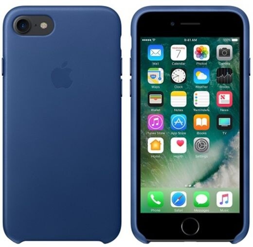 Apple iPhone 7 Leather Case, Sapphire_49156849