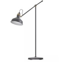 Emos stolní lampa Arthur na žárovku E27, 150cm, tmavě šedá - 1538170000