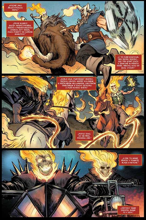 Komiks Avengers: Souboj Ghost Riderů, 5.díl, Marvel_974402353