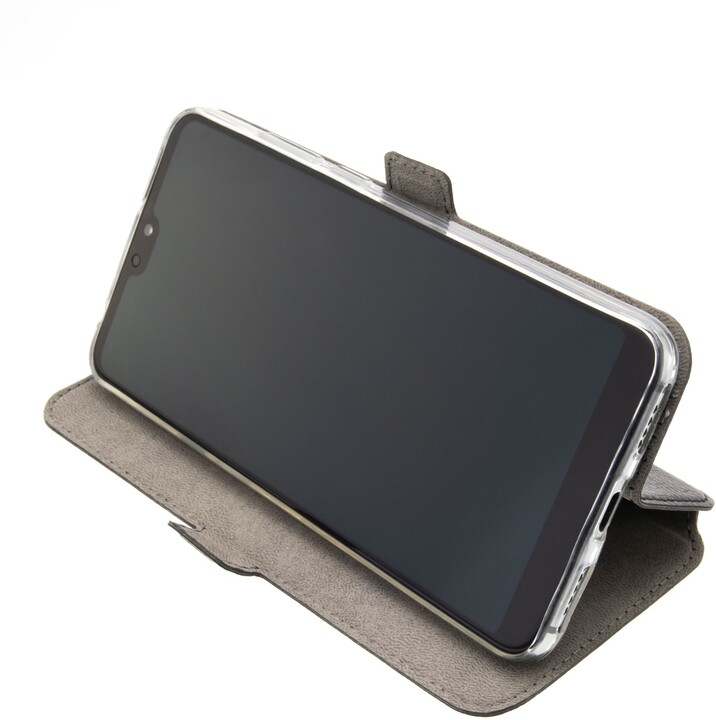 FIXED tenké flipové pouzdro Topic pro Samsung Galaxy A12, černá