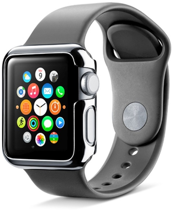 CellularLine Invisible ochranný kryt pro Apple Watch 42mm, 2ks_1387737910