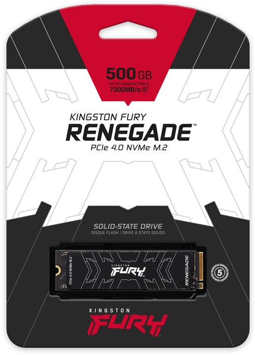 Kingston SSD FURY Renegade, M.2 - 500GB_1508018709