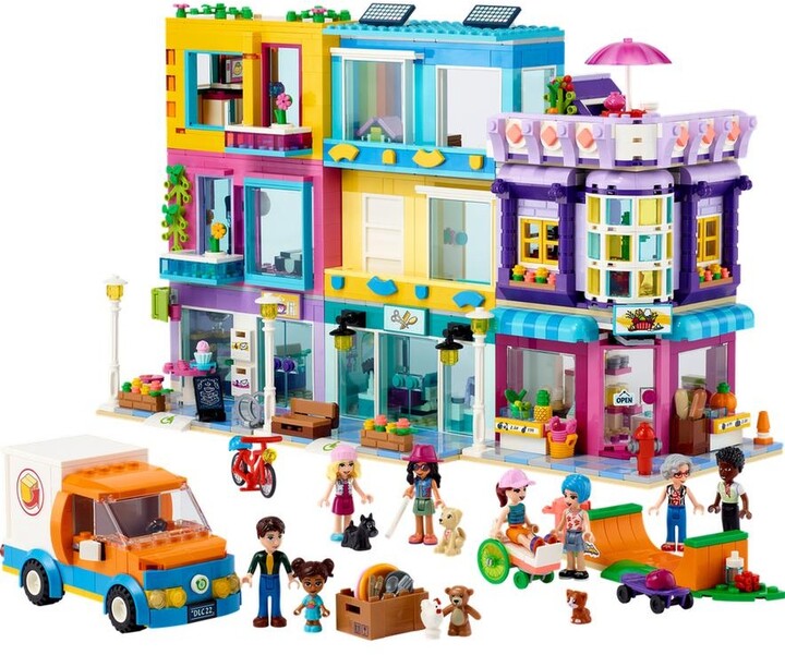 Extra výhodný balíček LEGO® Friends 41704 Budovy na hlaví ulici a 41711 Ema a umělecká škola_1894931382