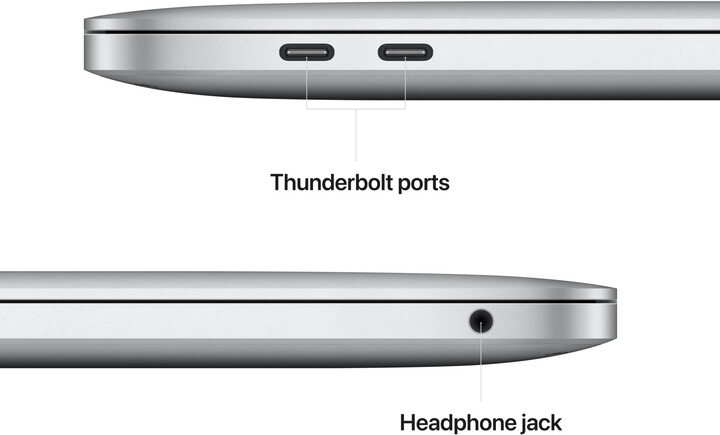 Apple MacBook Pro 13 (Touch Bar), M2 8-core, 24GB, 2TB, 10-core GPU, stříbrná (M2, 2022)_398759482
