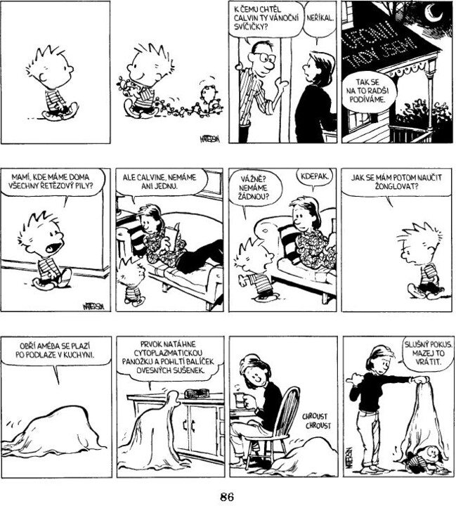 Komiks Calvin a Hobbes: Pod postelí něco slintá, 2.díl_1949346808