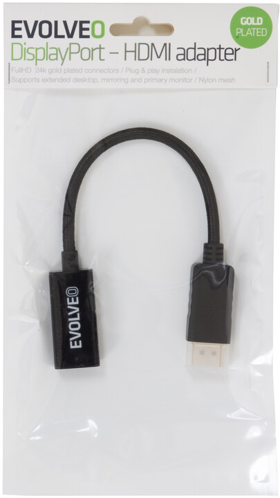 Evolveo DisplayPort - HDMI adaptér_953656309