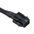 Akasa (AK-CBPW07-40BK), Flexa V6, 40cm 6-pin VGA power cable extension_1175916472