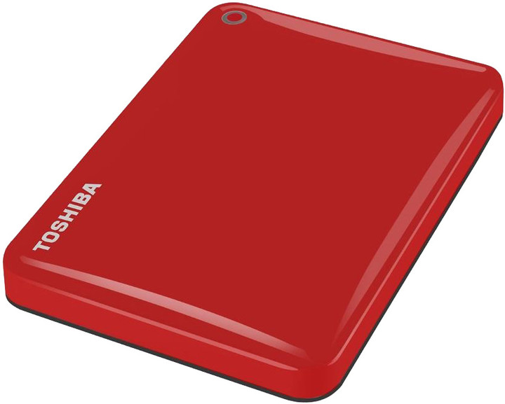 Toshiba Canvio Connect II - 500GB, červená_2063883354